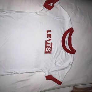 Levi's Red and White Logo Tee